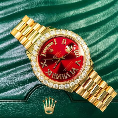 blood red rolex|rolex diamond watch.